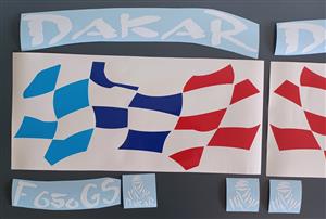 2002 / 3 BMW F650 GS stickers decals vinyl graphics kits 