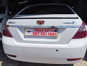 2016 Geely Emgrand 7 Sedan 1.6 Petrol Manual 180,000km Leather