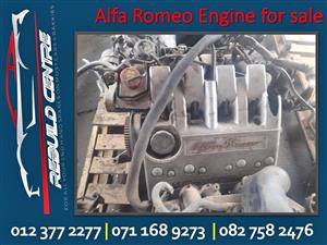 Alfa Romeo engine for sale.