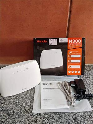 Tenda N300 Wi-fi 4G LTE Router For Sale