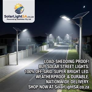 Buy Heavy-Duty Solar Street Lights For Sale | SolarLightSA