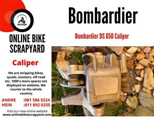 Bombardier DS 650 rear brake caliper.