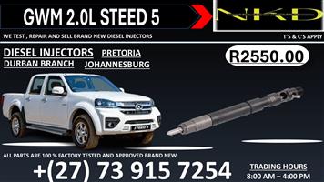 GWM 2.0L STEED 5 Diesel Injectors 