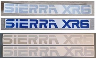 Ford Sierra XR6 stickers badges emblems 
