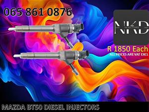 MAZDA BT50 DIESEL INJECTORS FOR SALE OR RECON.