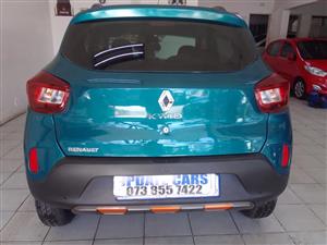 2021 RENAULT KWID CLIMBER 1.0 AUTOMATIC GREEN REVERSE CAMERA REVERSE SENSER SERVICE BOOK PETRO