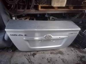 Toyota runx l-shape complete boot