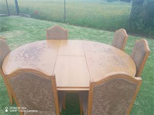 Dining room table and chairs 