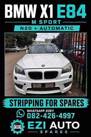 BMW X1 e84 m sport stripping for spares in joburg Germiston