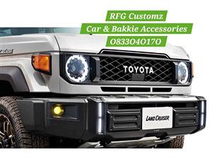 Toyota Landcruiser 70 Series led  headlights , Led taillights
