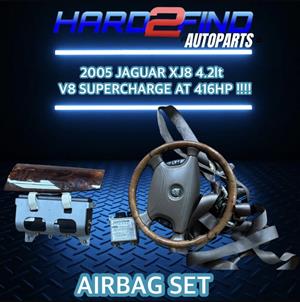 2005 JAGUAR XJ8 4.2 V8 SUPERCHARGE AT 416HP AIRBAG SET FOR SALE 