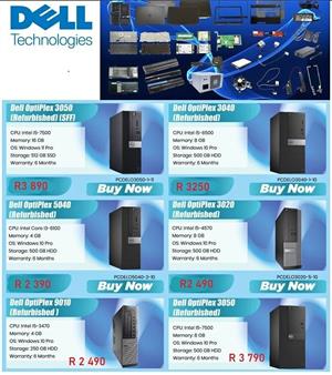 DELL Optiplex Computers ( Refurb )