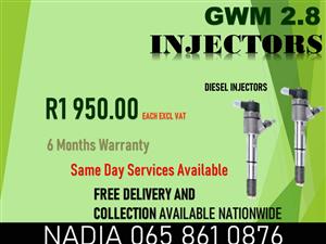 2.8 GWM DIESEL INJECTORS FOR SALE NATIONWIDE