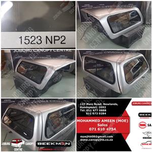 ‼️SALE‼️ (1523) Nissan NP200 Lowline Silver Beekman Canopy 
