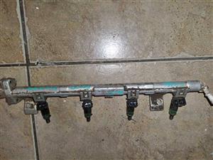 Ford fiesta injectors with rail