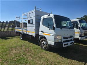 2018 Mitsubishi Fuso Canter FE7-150 4 ton dropside with crew cab