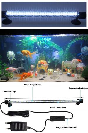 LED Submersible Tube Light for Aquariums, Fish Tanks etc Brand New Products.