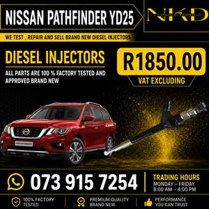 Nissan_Pathfinder_YD25_Injetcors_On_Repair 