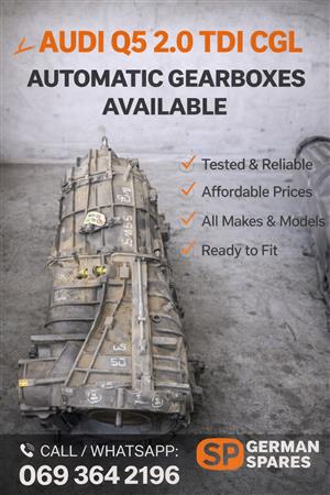AUDI Q5 2.0 TDI CGL AUTOMATIC GEARBOXE AVAILABLE FOR SALE 