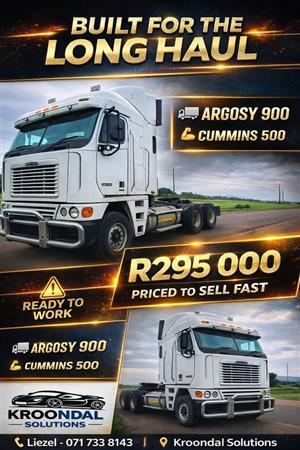 2002 Freighliner Argosy 90 CUM500