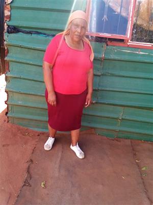 Excellent and hardworking 46 yr old Mosotho maid, nanny, cook needs stay in job