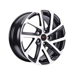 15″ A-Line Gear 5/114 Black Machine Face Alloy Wheels