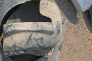2012 AUDI A3 RIGHT FRONT FENDER LINER – USED(GLOBAL)