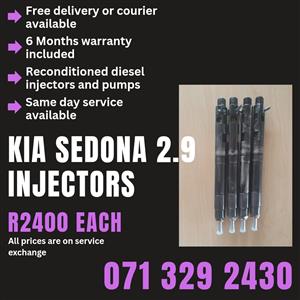 KIA INJECTORS FOR SALE WITH WARRANTY 