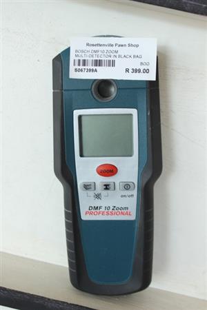 BOSCH DMF10 ZOOM MULTI DETECTOR IN BLACK BAG(S067399A)