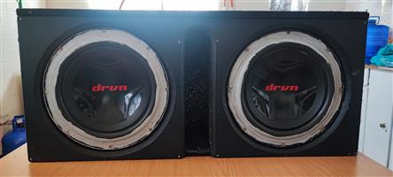 12” JVC drvn Subs in double box 1800w
