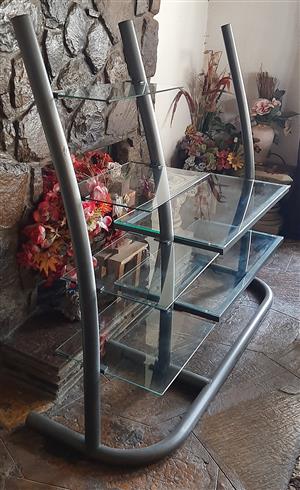 Steel and glass Wall unit