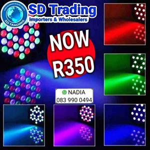 RGB DMX512 Flat Par Light 36 LED