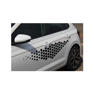 VW Touring Car Racing (TCR) Design Vinyl Sticker kit for Doors