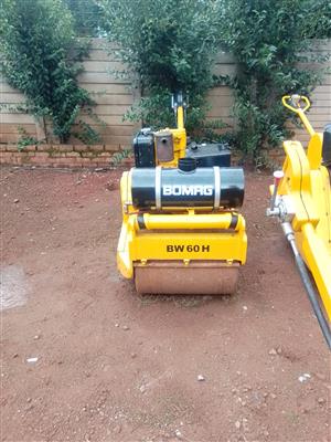 Bomag 60 walk behind roller