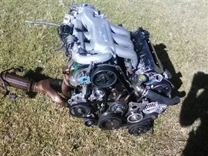 Mazda mx6 engine 2.5v6 en ratkas