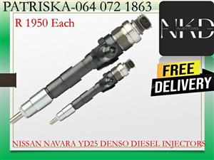 NISSAN NAVARA YD25 DIESE INJECTORS FOR SALE