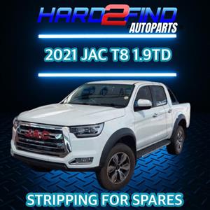 2021 JAC T8 1.9TD Stripping For Spares!!!