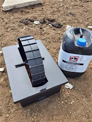 GOEIE PROTEIN BOOSTER VIR DIERE.  Molasse Lek wiel vir Bees, Skaap, Wild, Boerbok, Bosvark, Vark