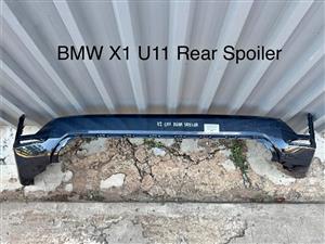 BMW X1 U11 Rear Back Bumper Spoiler
