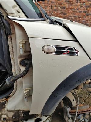 MINI COOPER  LEFT FENDER FOR SALE.