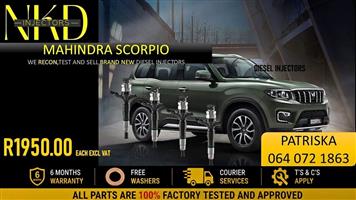 MAHINDRA SCORPIO - INJECTORS TESTING AVAILABLE 