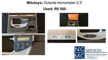 MITUTOYO: Outside micrometer 2-3"