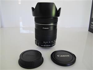 Canon EF-S 18–135mm Image Stabilizer in mint condition