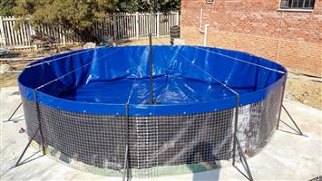 Welded mesh reservoirs