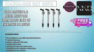 Ford Ranger 3.2 diesel injectors for sale