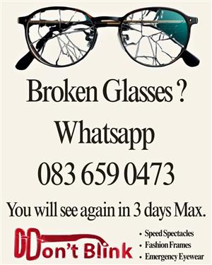 New spectacles and sunglasses