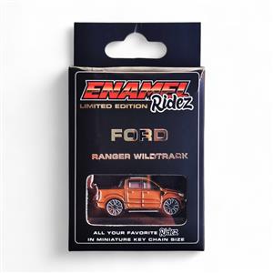 Ford Ranger Wildtrack Orange - Die-Cast Enamel Keychain