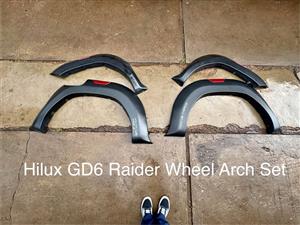 Toyota Hilux GD6 Raider Wheel Arch Set