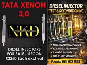 PROFESSIONAL DIESEL INJECTORS RECON ON TATA 3,0 FOR SALE 