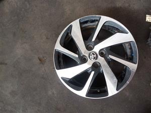 We selling Toyota starlet rims